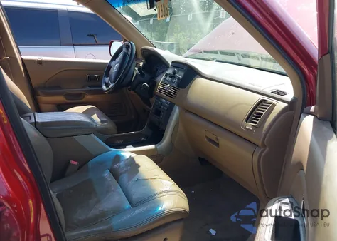 2004 Honda Pilot Ex-L from USA, damaged, VIN 2HKYF18504H599000